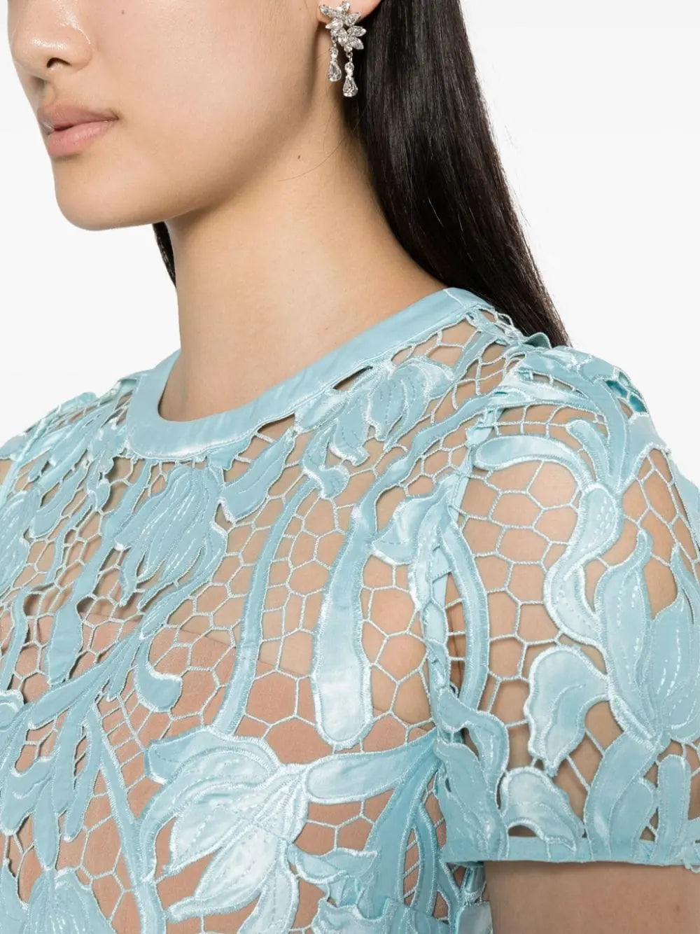 Self-portrait Dresses Clear Blue Self-Portrait