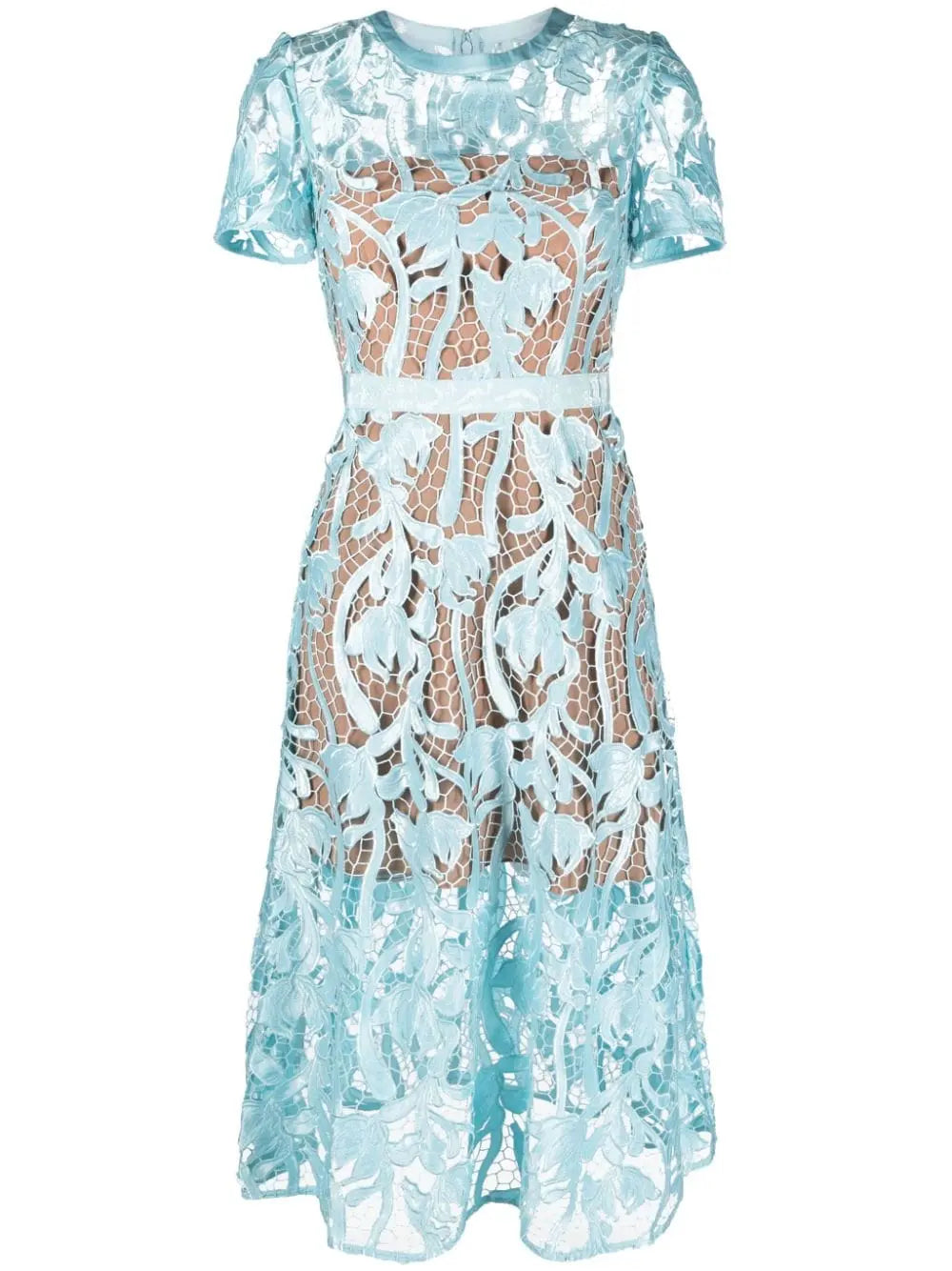 Self-portrait Dresses Clear Blue Self-Portrait