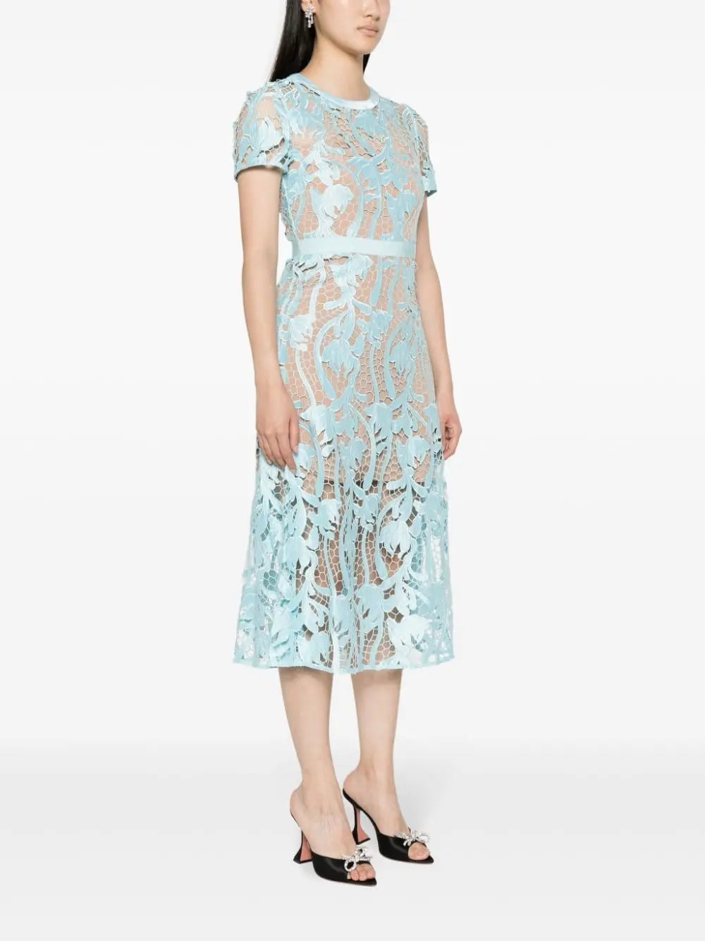 Self-portrait Dresses Clear Blue Self-Portrait