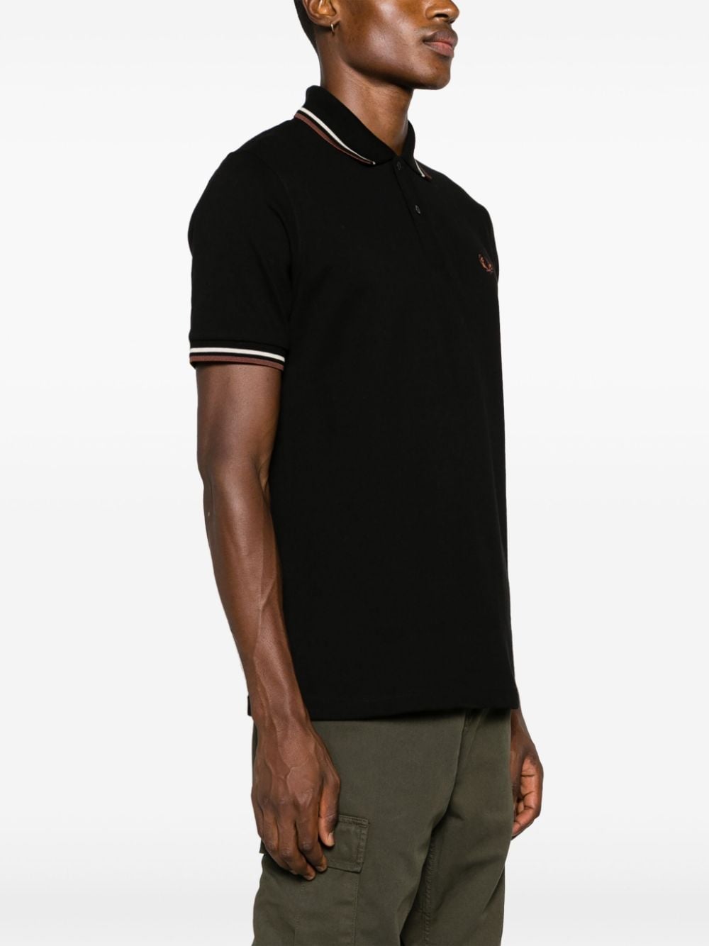 Fred Perry T-shirts and Polos Black Fred Perry