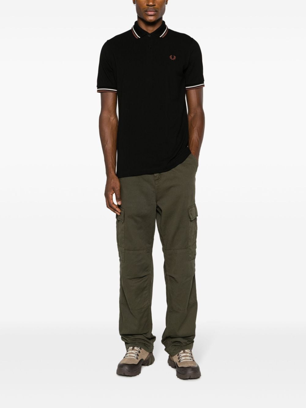 Fred Perry T-shirts and Polos Black Fred Perry
