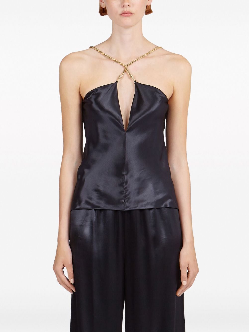 Ferragamo Top Black Ferragamo