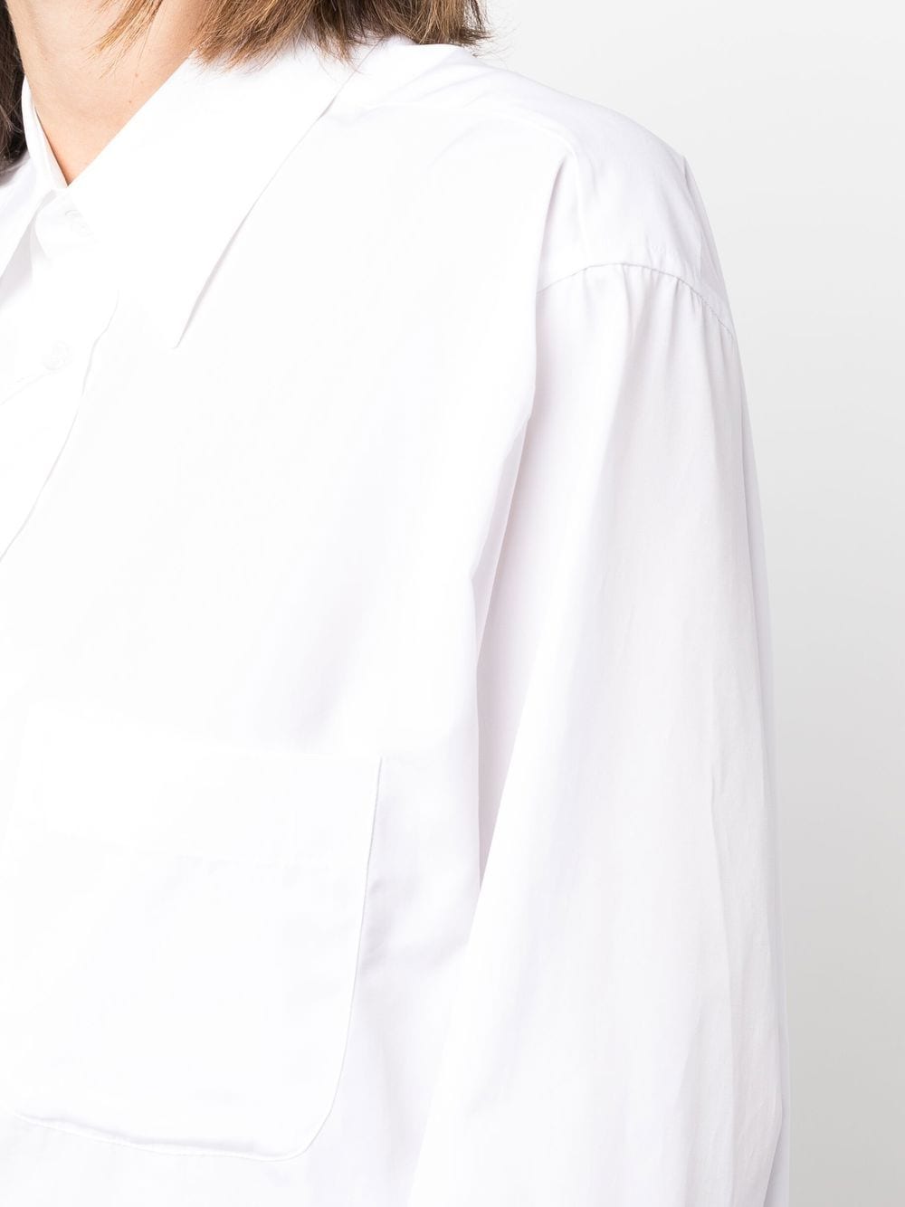 Maison Margiela Longline poplin shirt Maison Margiela