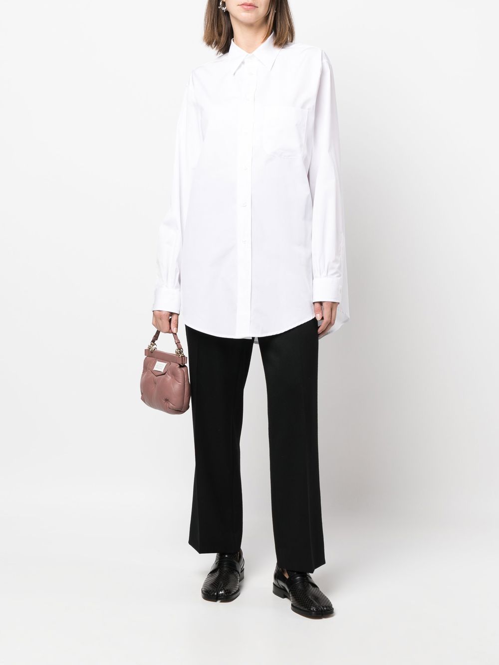 Maison Margiela Longline poplin shirt Maison Margiela