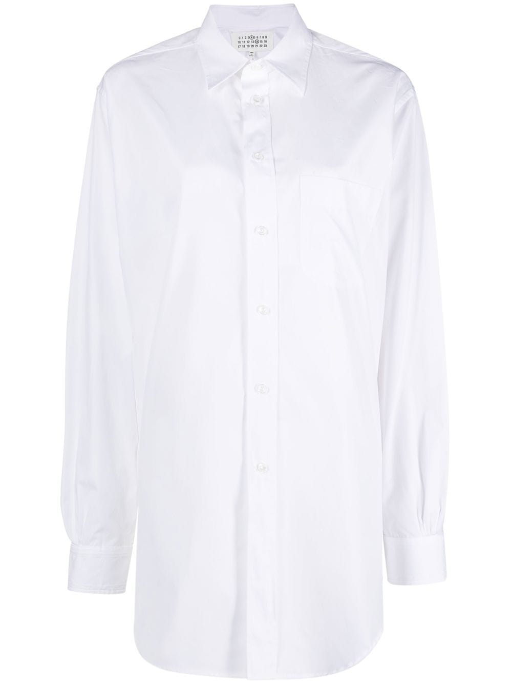 Maison Margiela Longline poplin shirt Maison Margiela