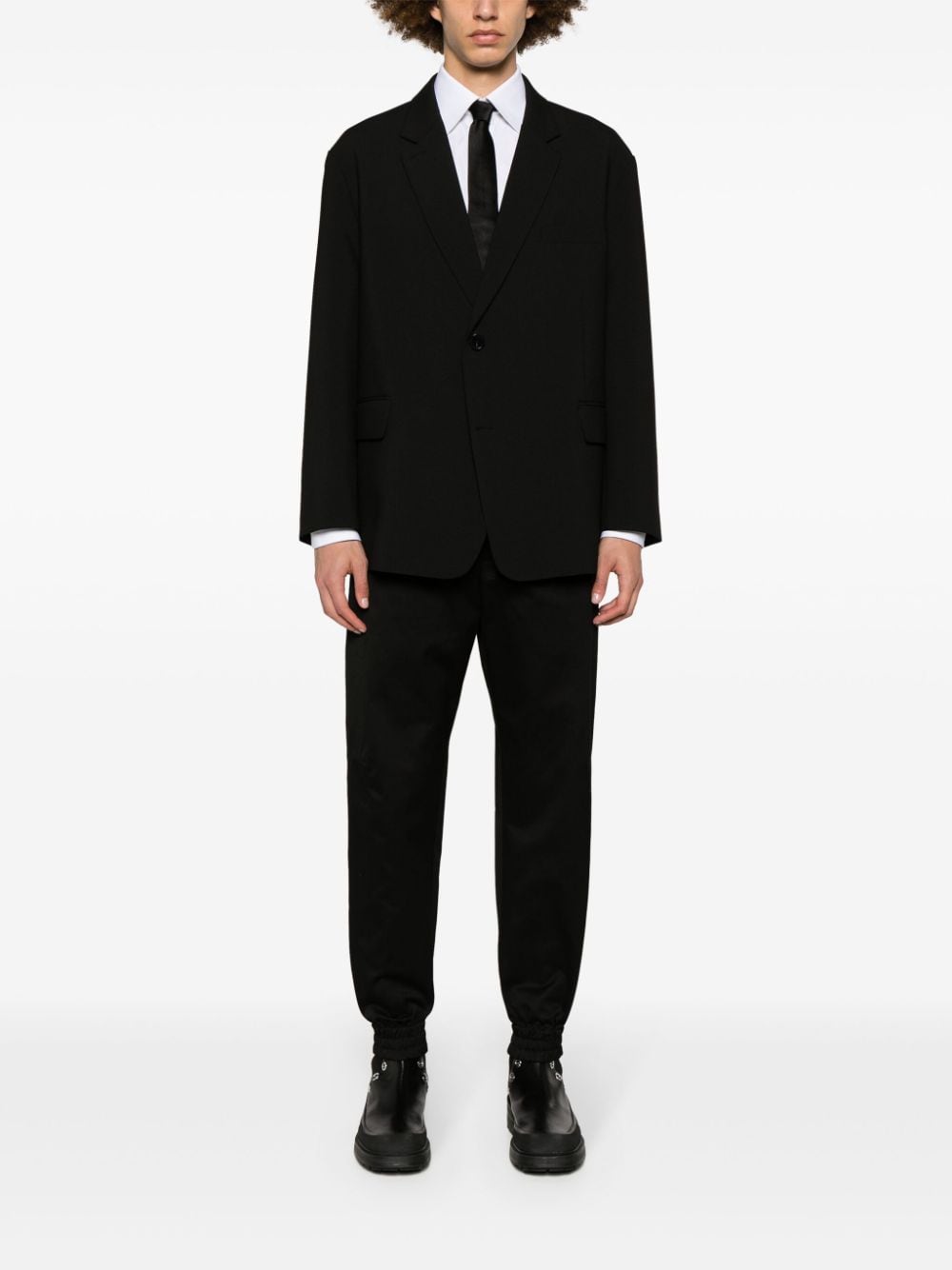 Alexander McQueen Tapered-leg cotton trousers Alexander Mcqueen