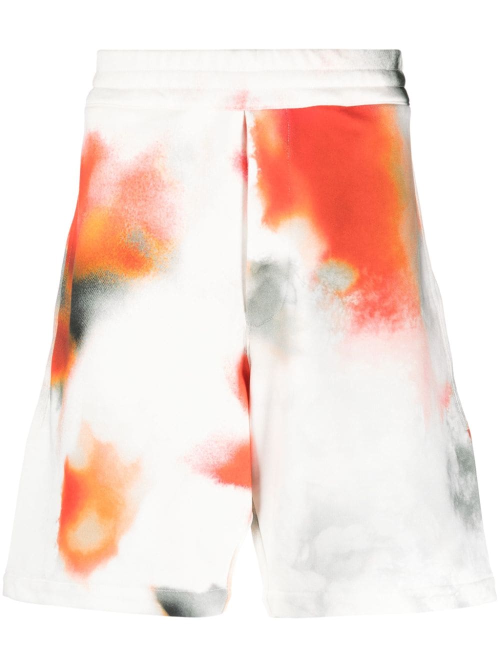 Alexander McQueen Tie-dye bermuda shorts Alexander McQueen