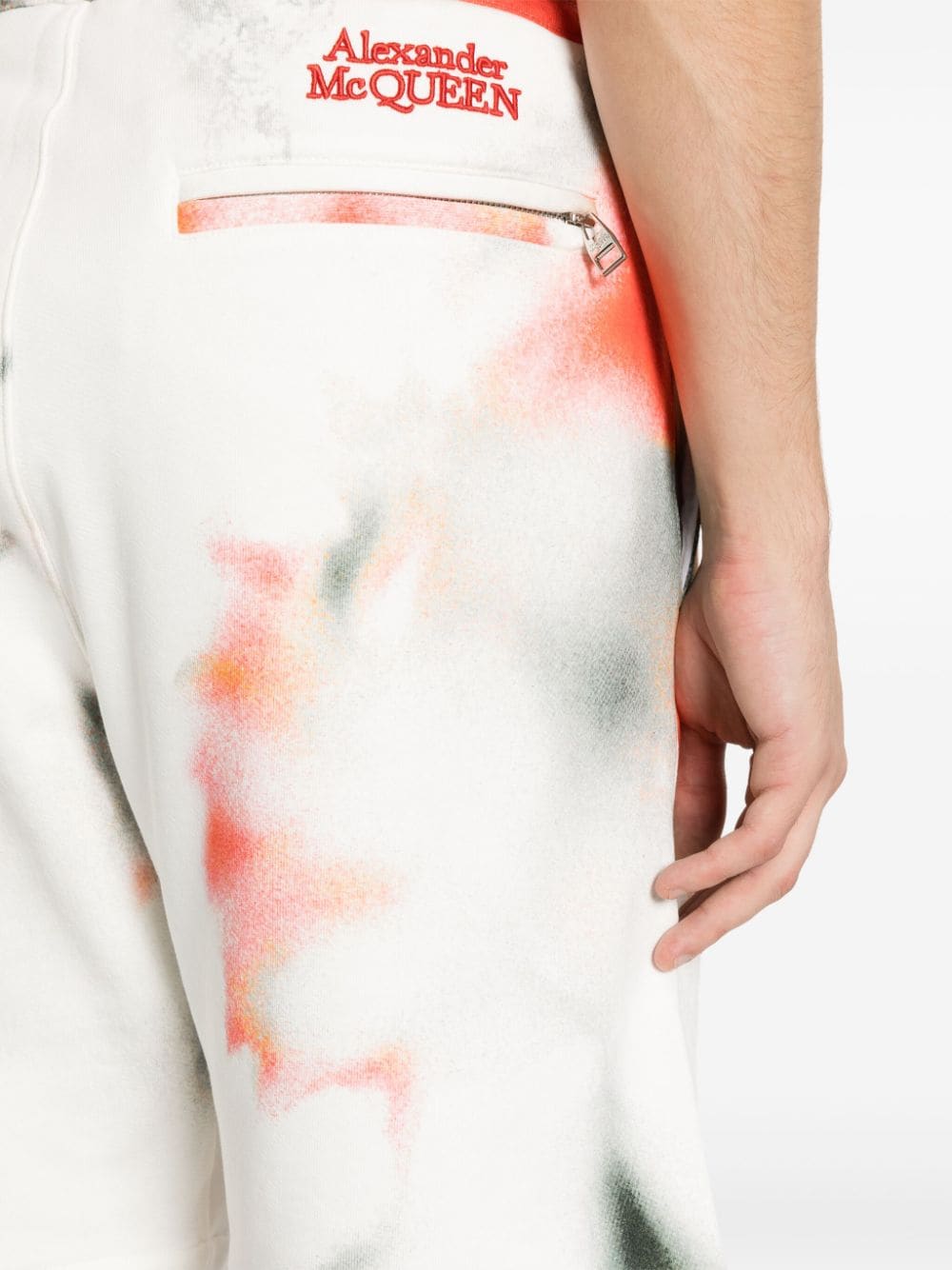 Alexander McQueen Tie-dye bermuda shorts Alexander Mcqueen