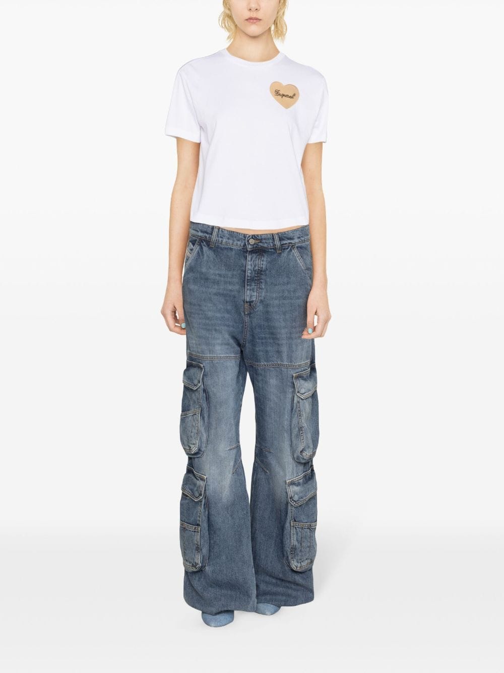 Dsquared2 T-shirts and Polos White Dsquared2