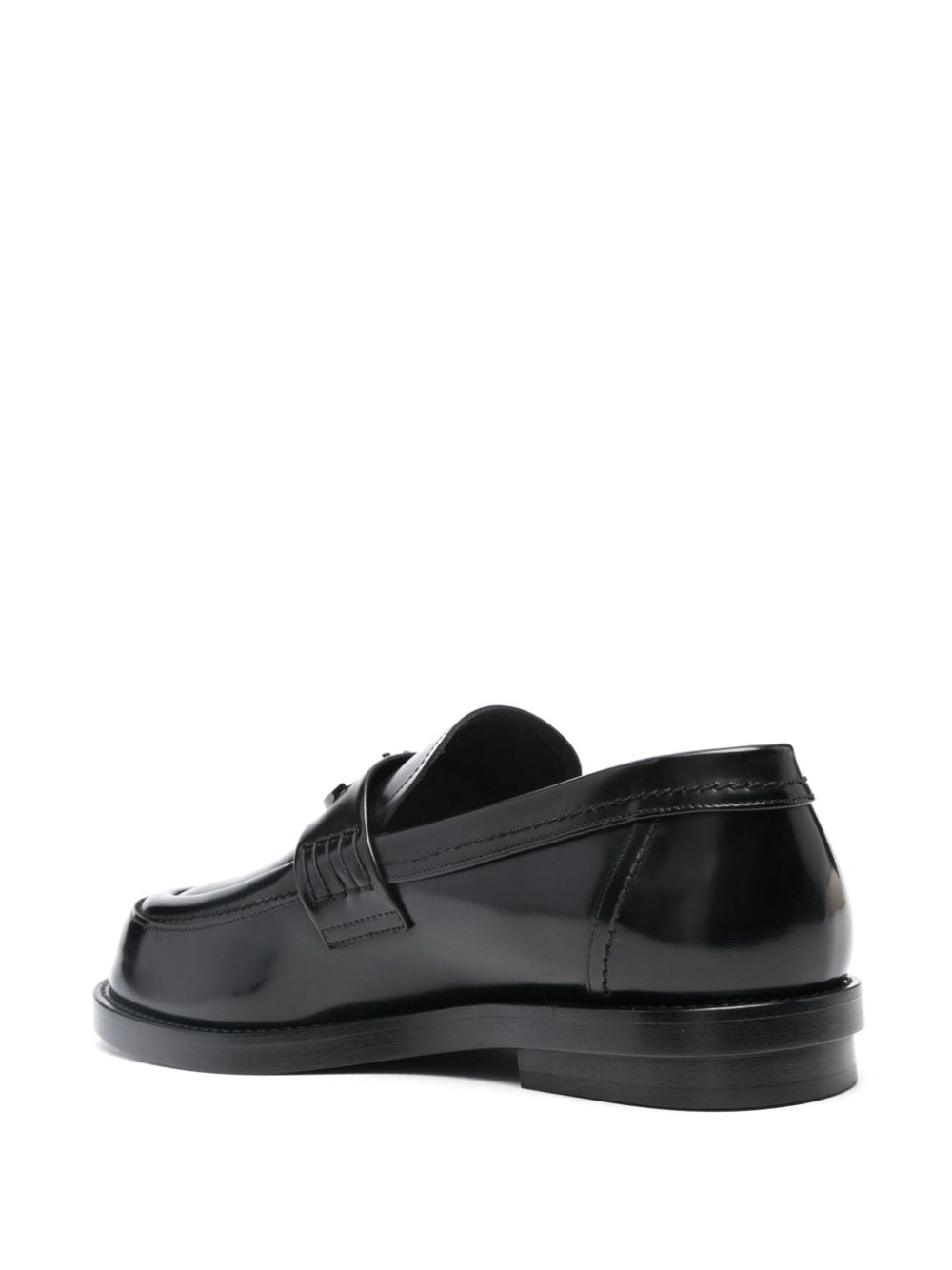 Alexander McQueen logo-plaque Leather Loafers Alexander Mcqueen