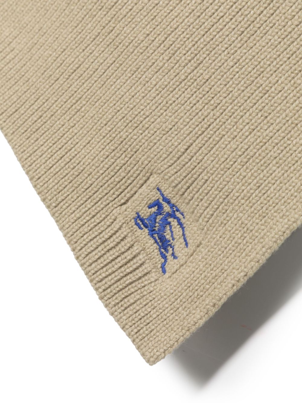 Burberry EKD-embroidered cashmere scarf Burberry