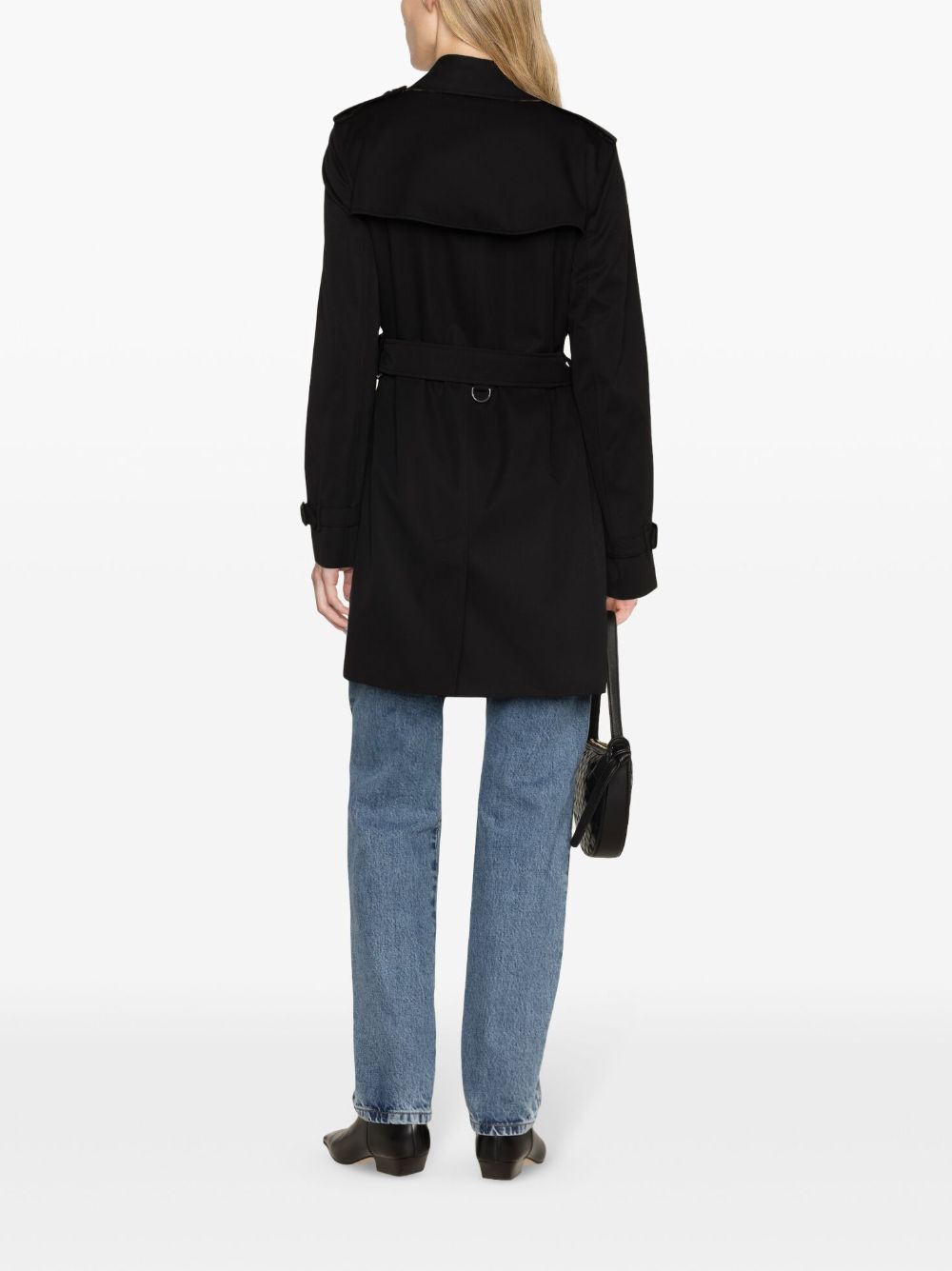 Burberry Coats Black Burberry