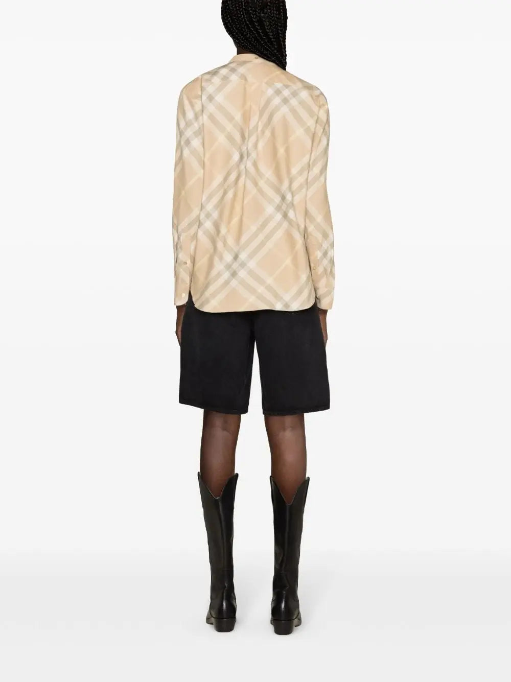 Burberry check motif shirt Burberry