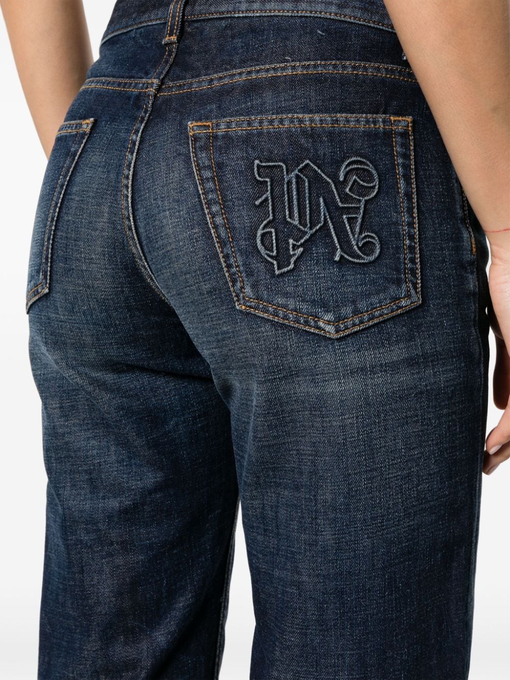 Palm Angels Jeans Blue Palm Angels