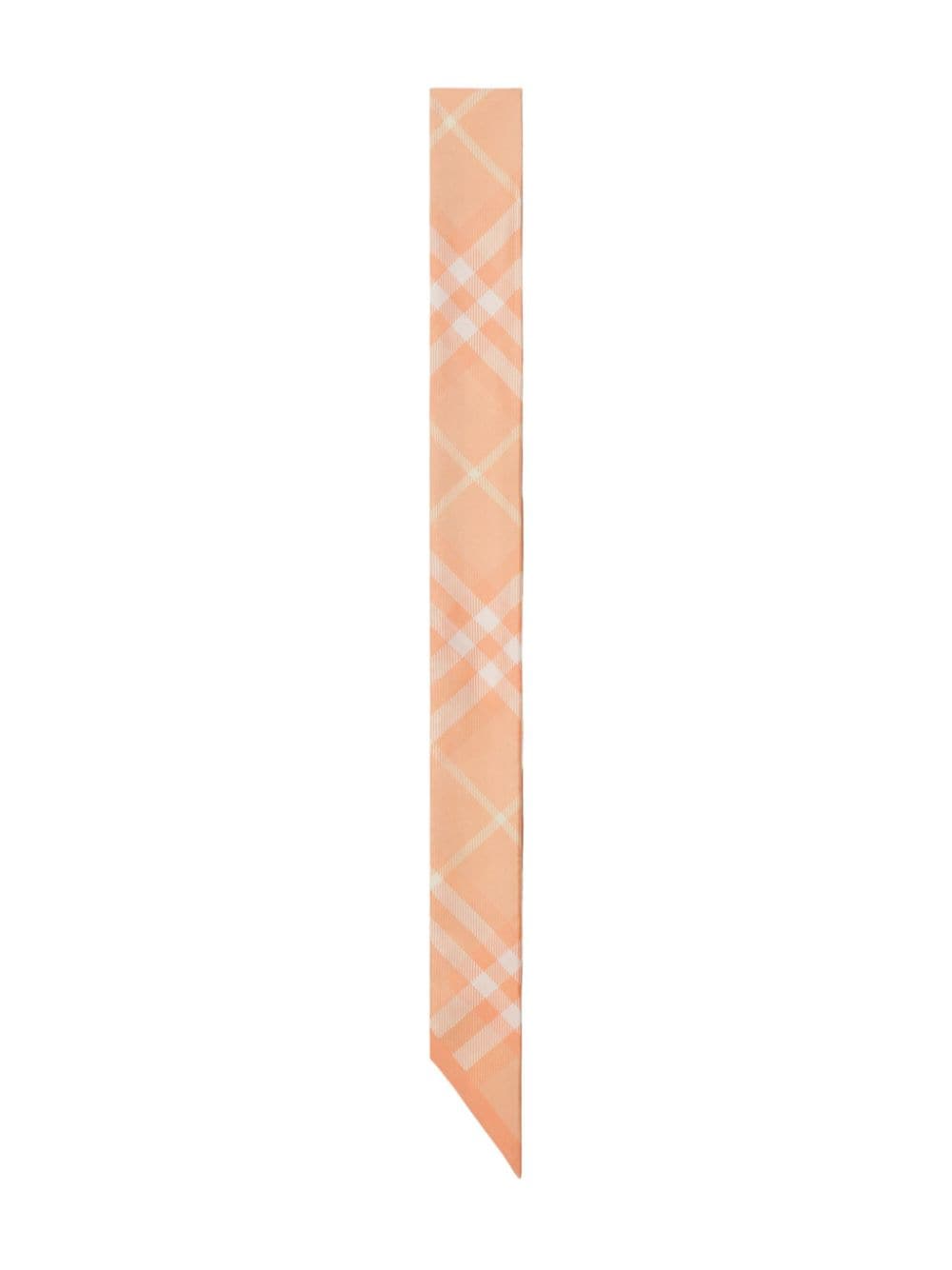 Burberry Skinny Check Silk Scarf Burberry