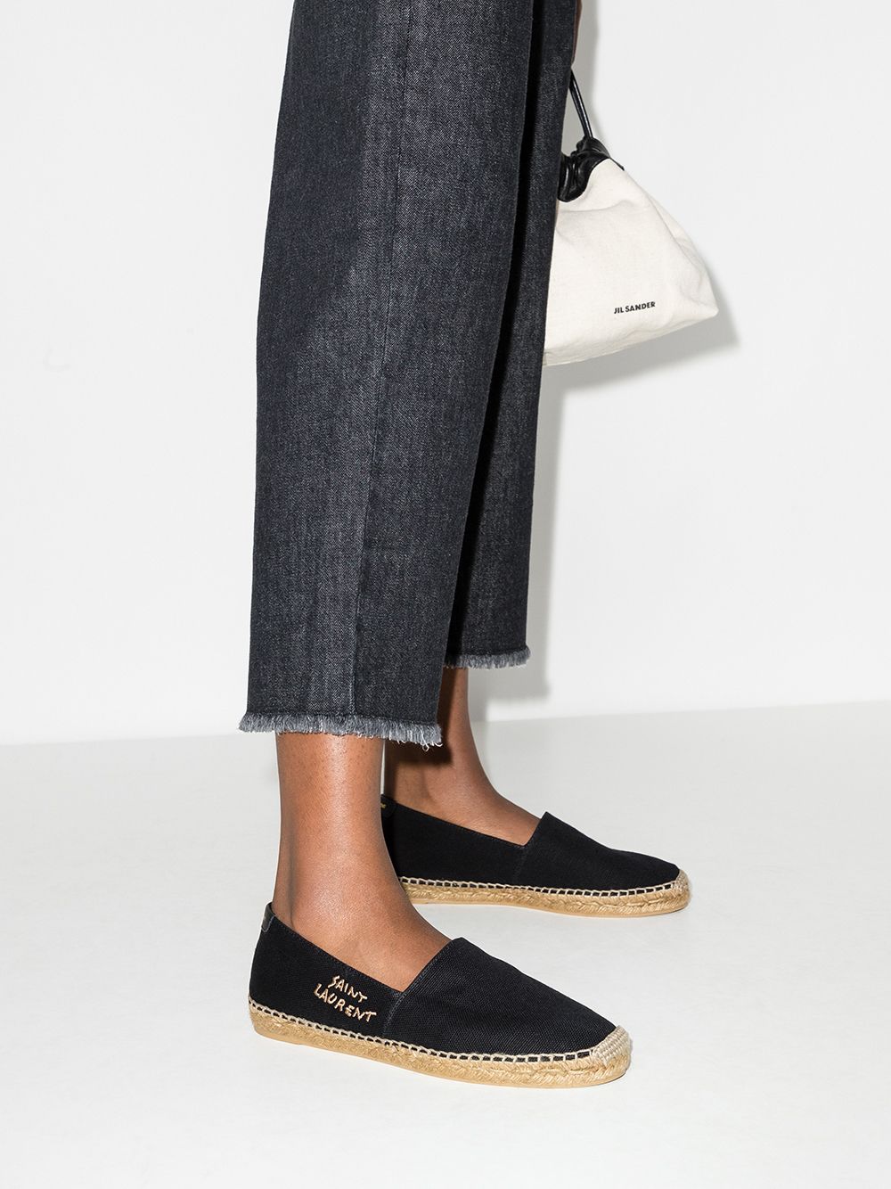 Saint Laurent logo-embroidered Espadrilles Saint Laurent