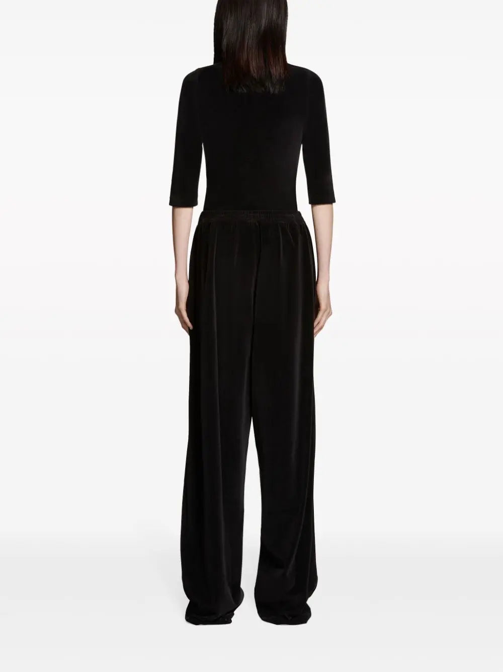 Balenciaga logo embroidered track pants Balenciaga