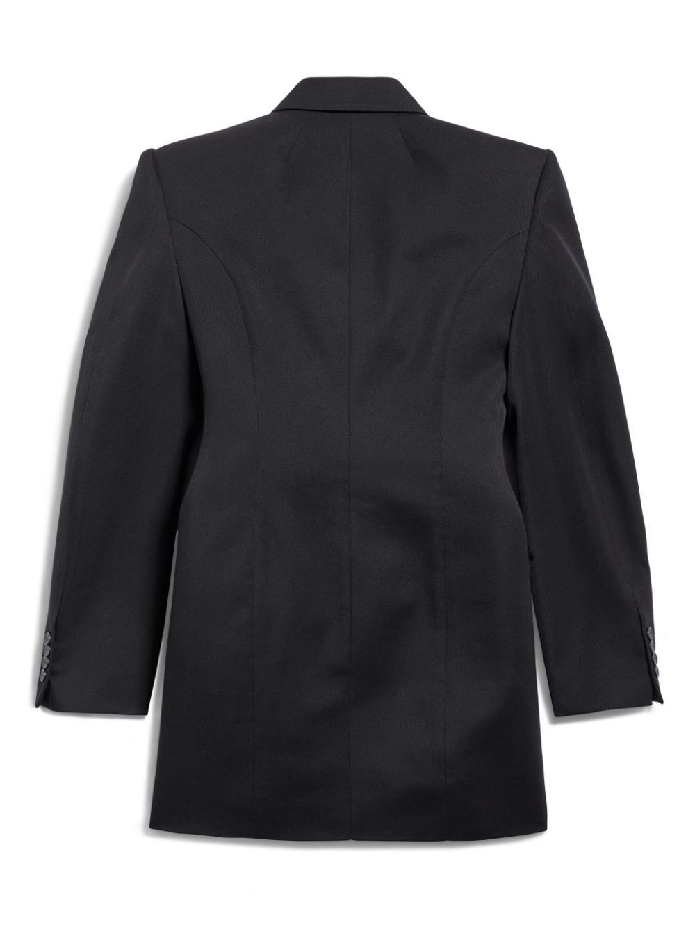Balenciaga Hourglass Virgin Wool Double-breasted Blazer Balenciaga