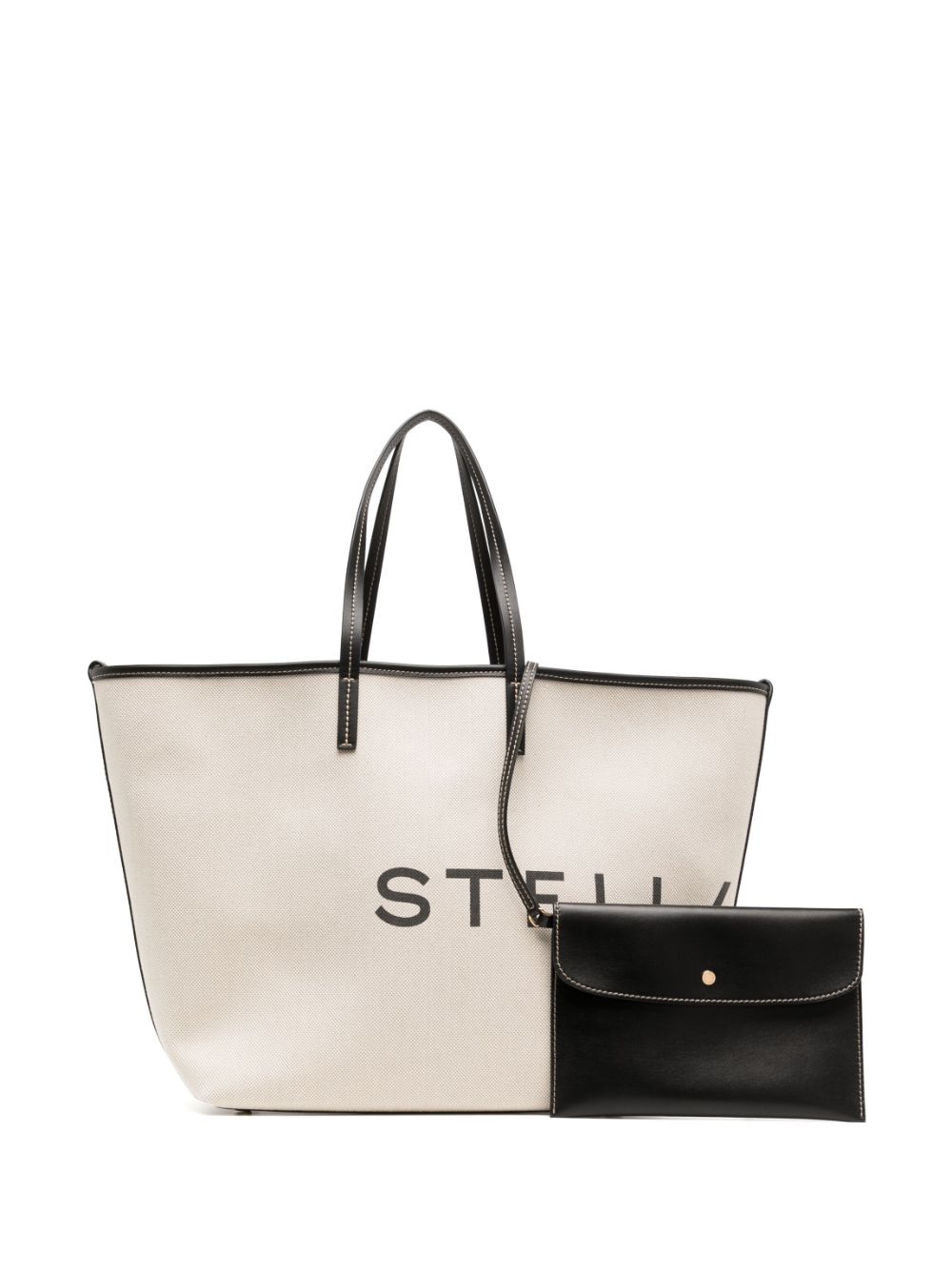 Stella McCartney Logo canvas tote bag Stella McCartney