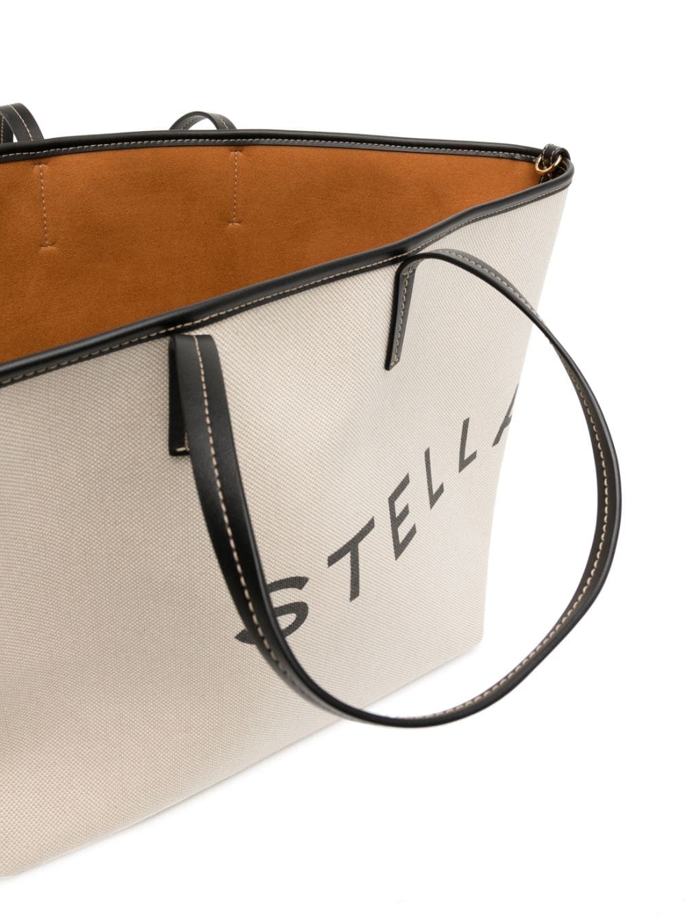 Stella McCartney Logo canvas tote bag Stella McCartney