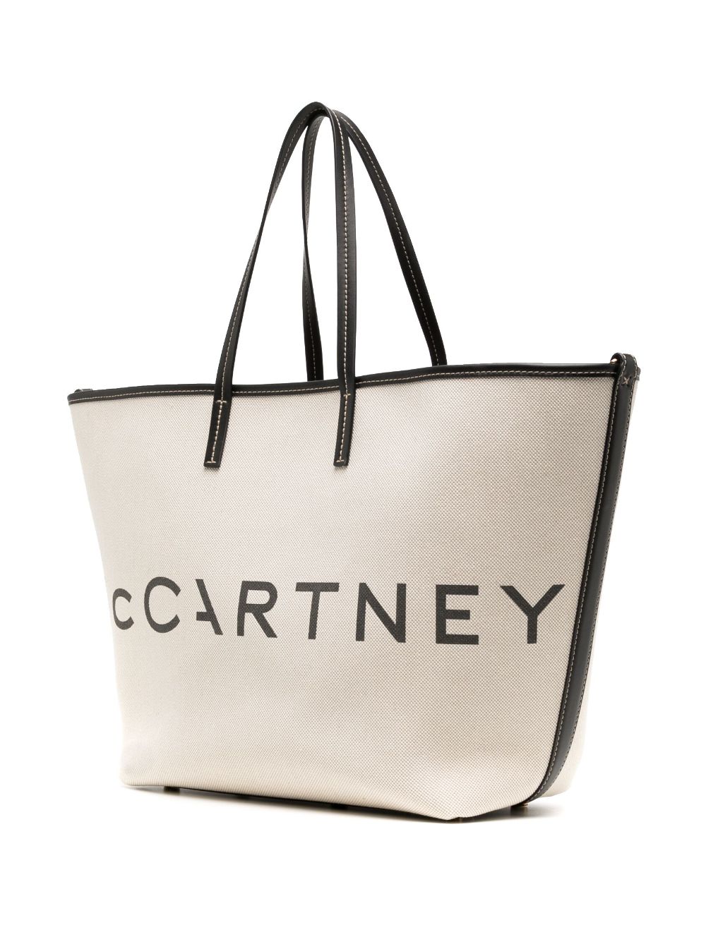 Stella McCartney Logo canvas tote bag Stella McCartney