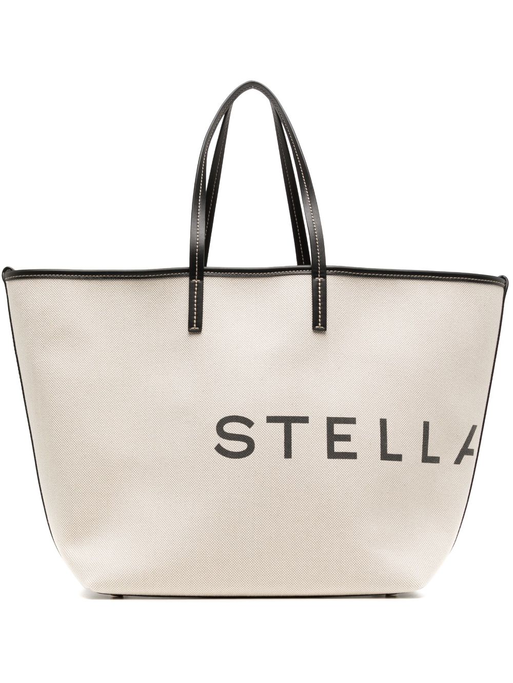 Stella McCartney Logo canvas tote bag Stella McCartney