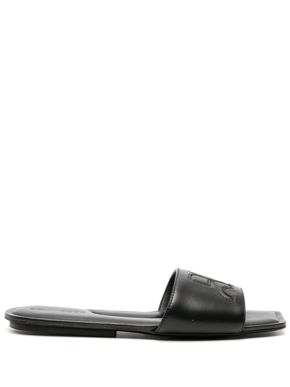 COURREGES PRE Sandals Black Courreges Pre