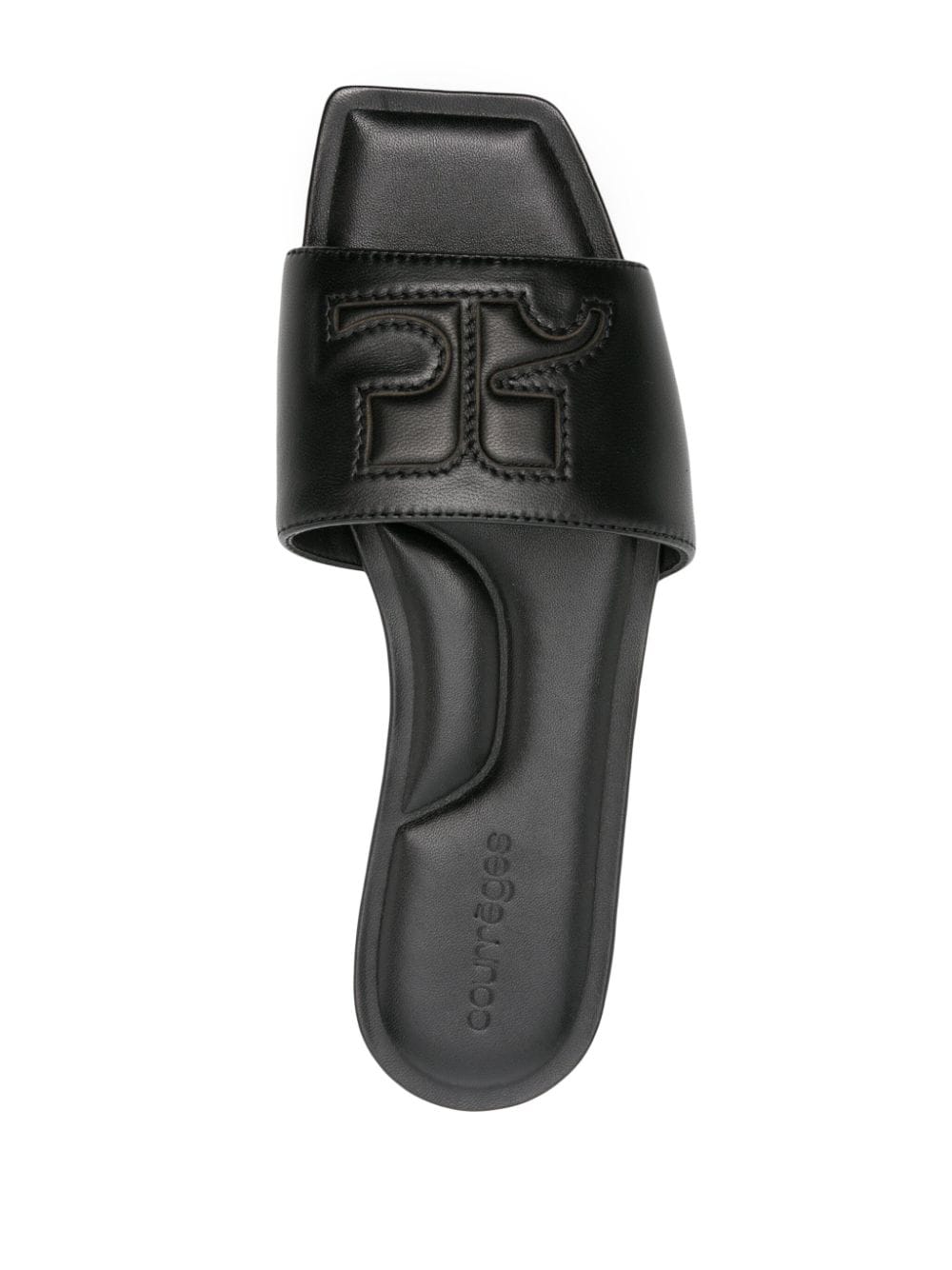 COURREGES PRE Sandals Black Courreges Pre
