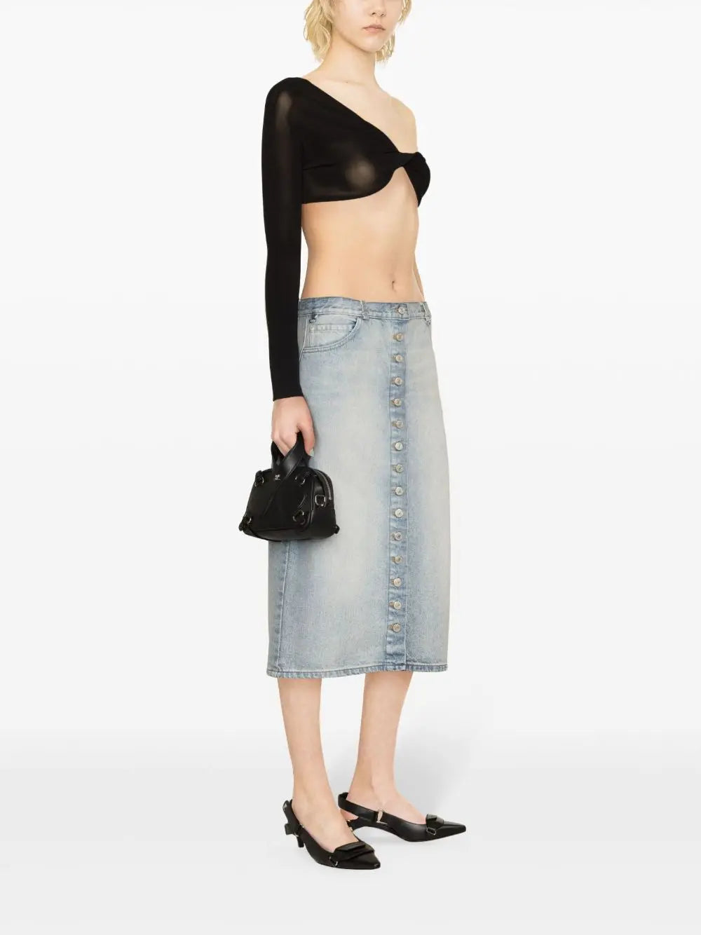 COURREGES PRE Skirts Clear Blue Courreges Pre