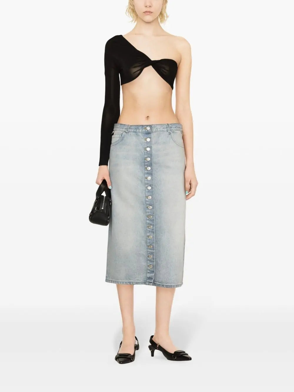 COURREGES PRE Skirts Clear Blue Courreges Pre