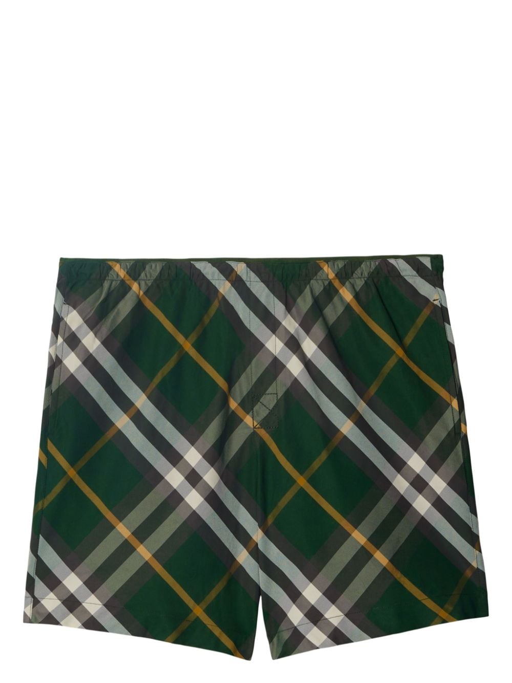 Burberry checkered twill swim shorts Burberry