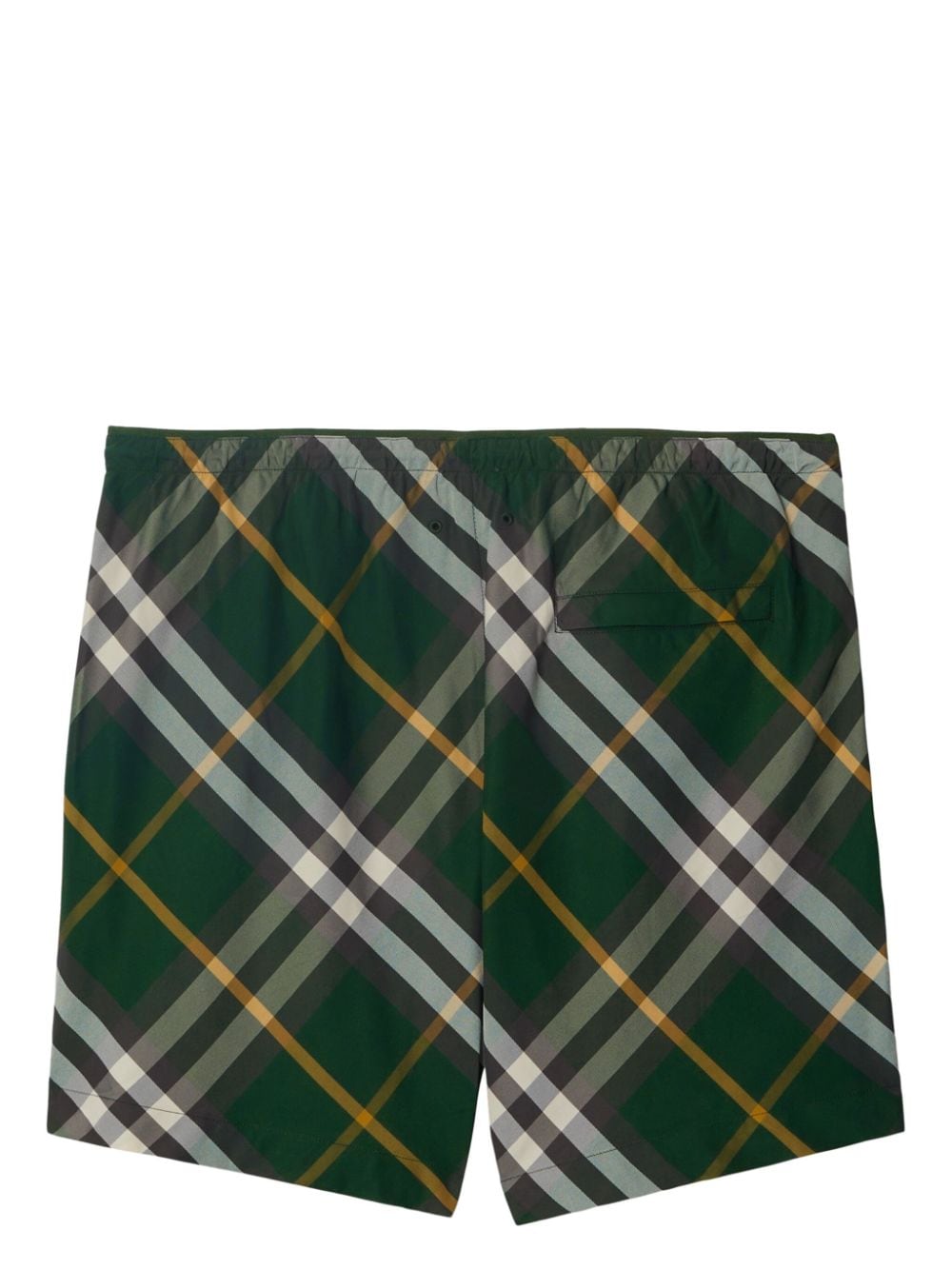 Burberry checkered twill swim shorts Burberry