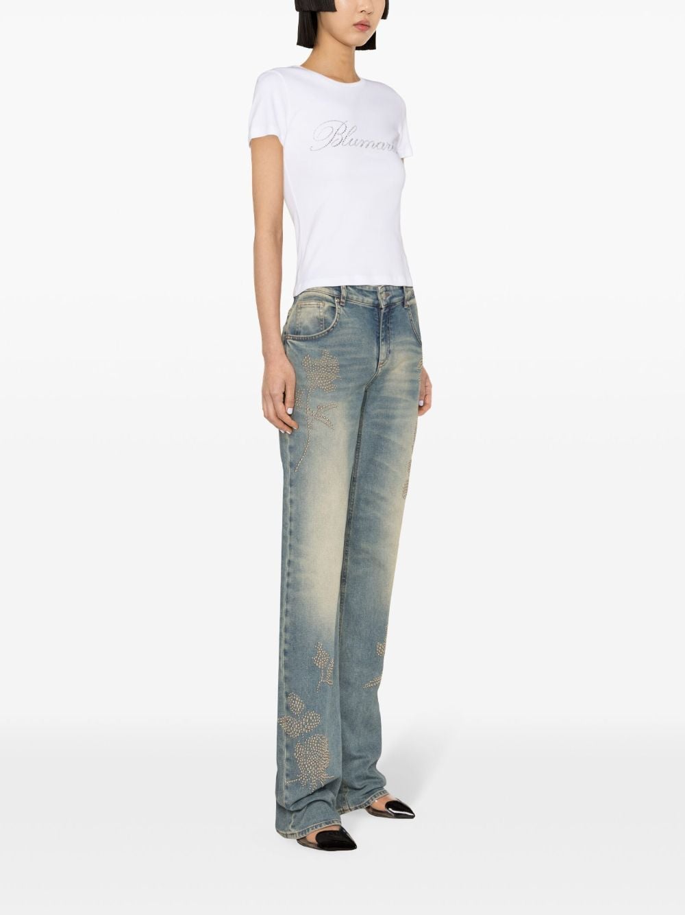 Blumarine T-shirts and Polos White Blumarine