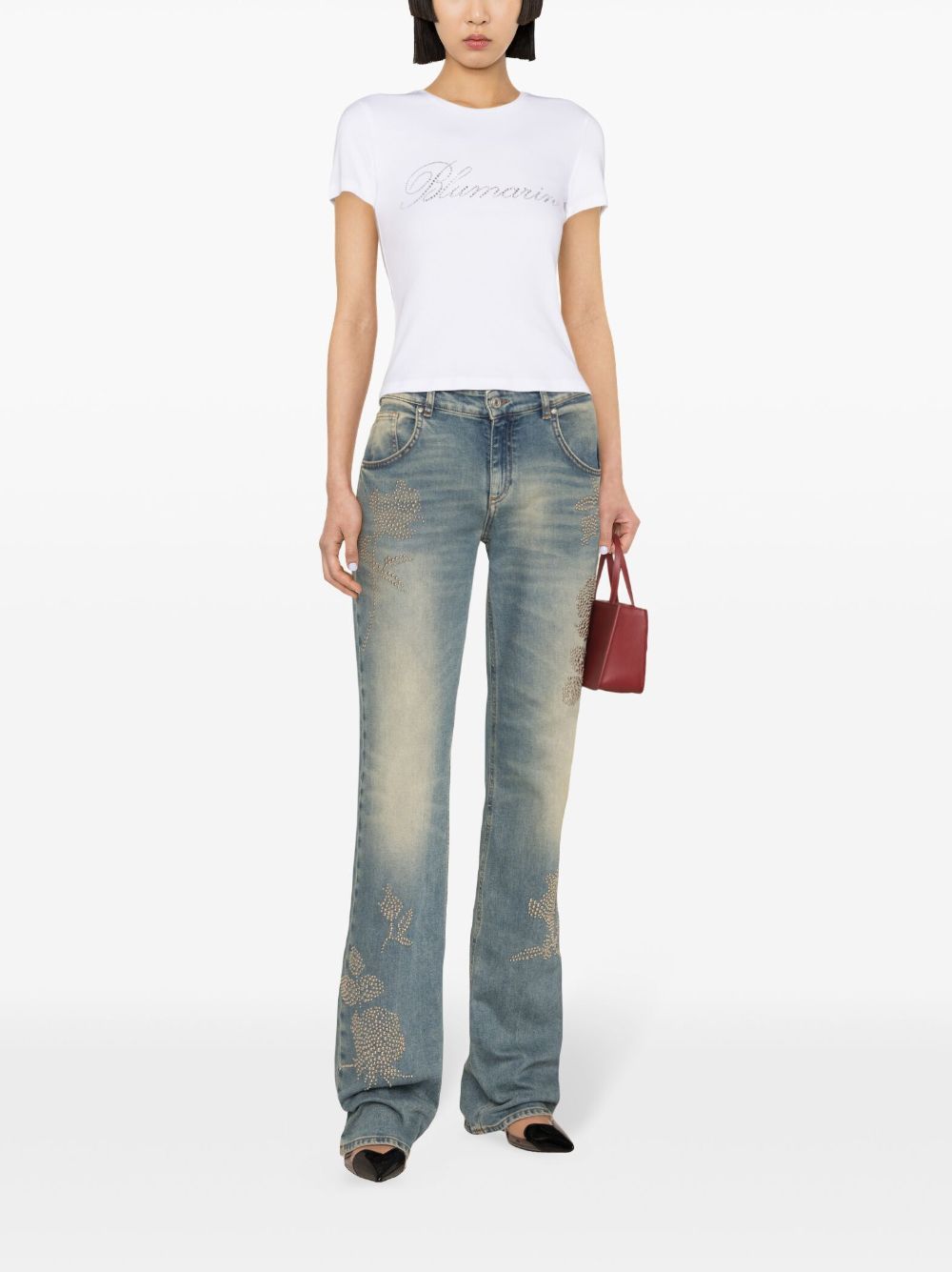 Blumarine T-shirts and Polos White Blumarine