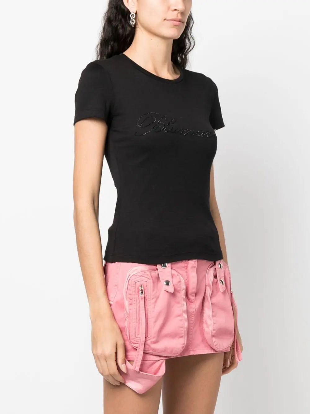 Blumarine T-shirts and Polos Black Blumarine