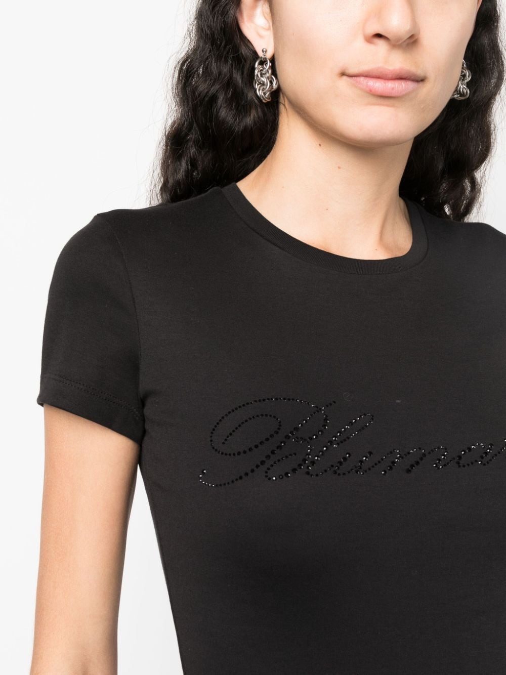 Blumarine T-shirts and Polos Black Blumarine