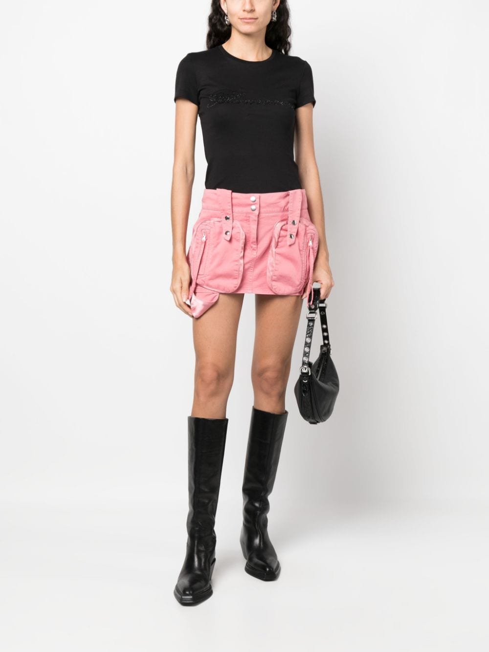 Blumarine T-shirts and Polos Black Blumarine