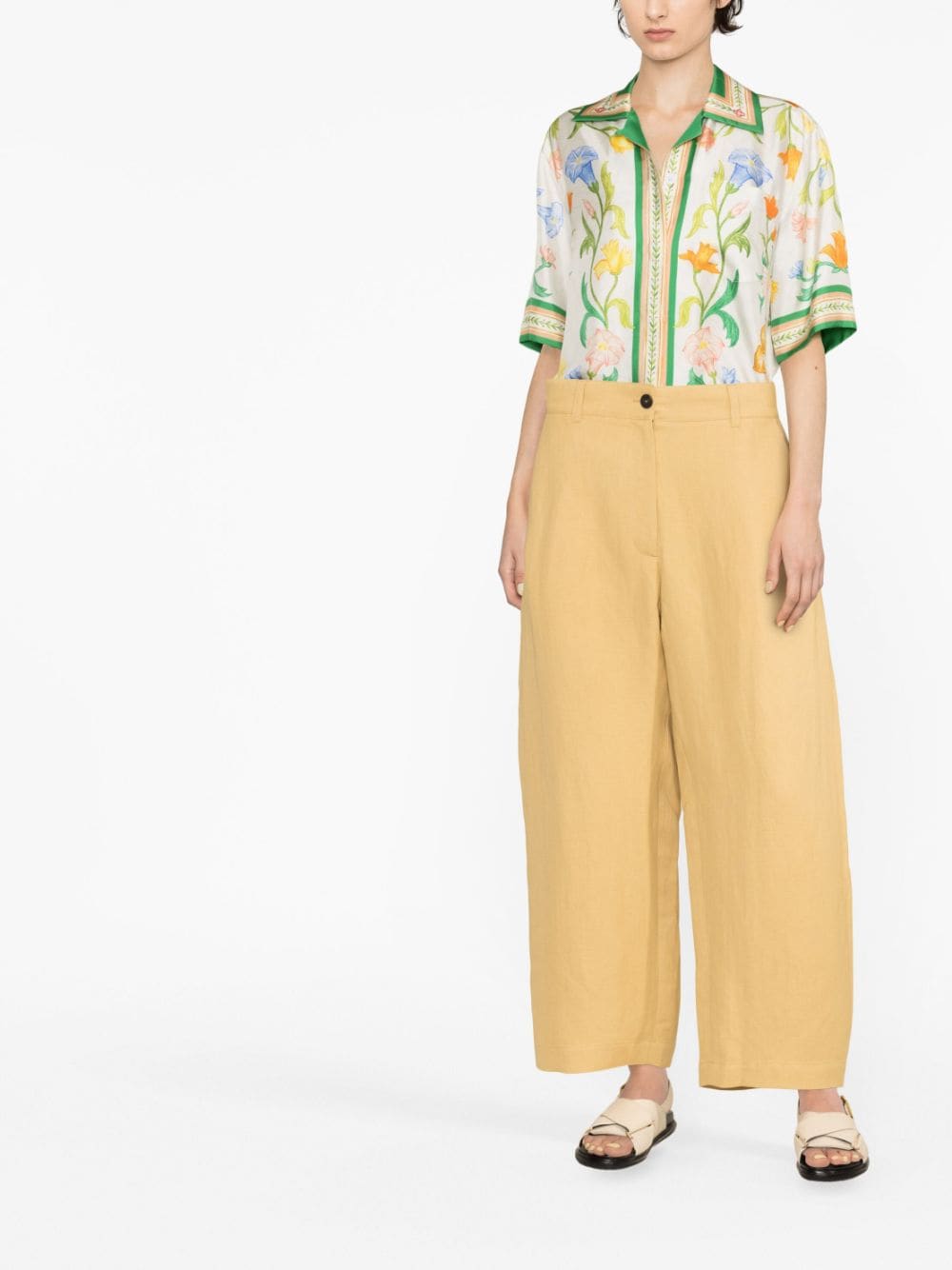 STUDIO NICHOLSON PRE Trousers Beige Studio Nicholson PRE