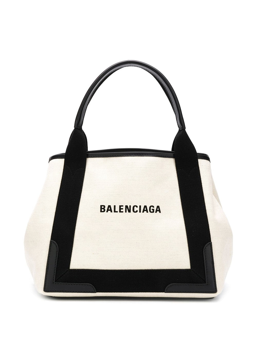 Balenciaga canvas tote with removable pouch Balenciaga