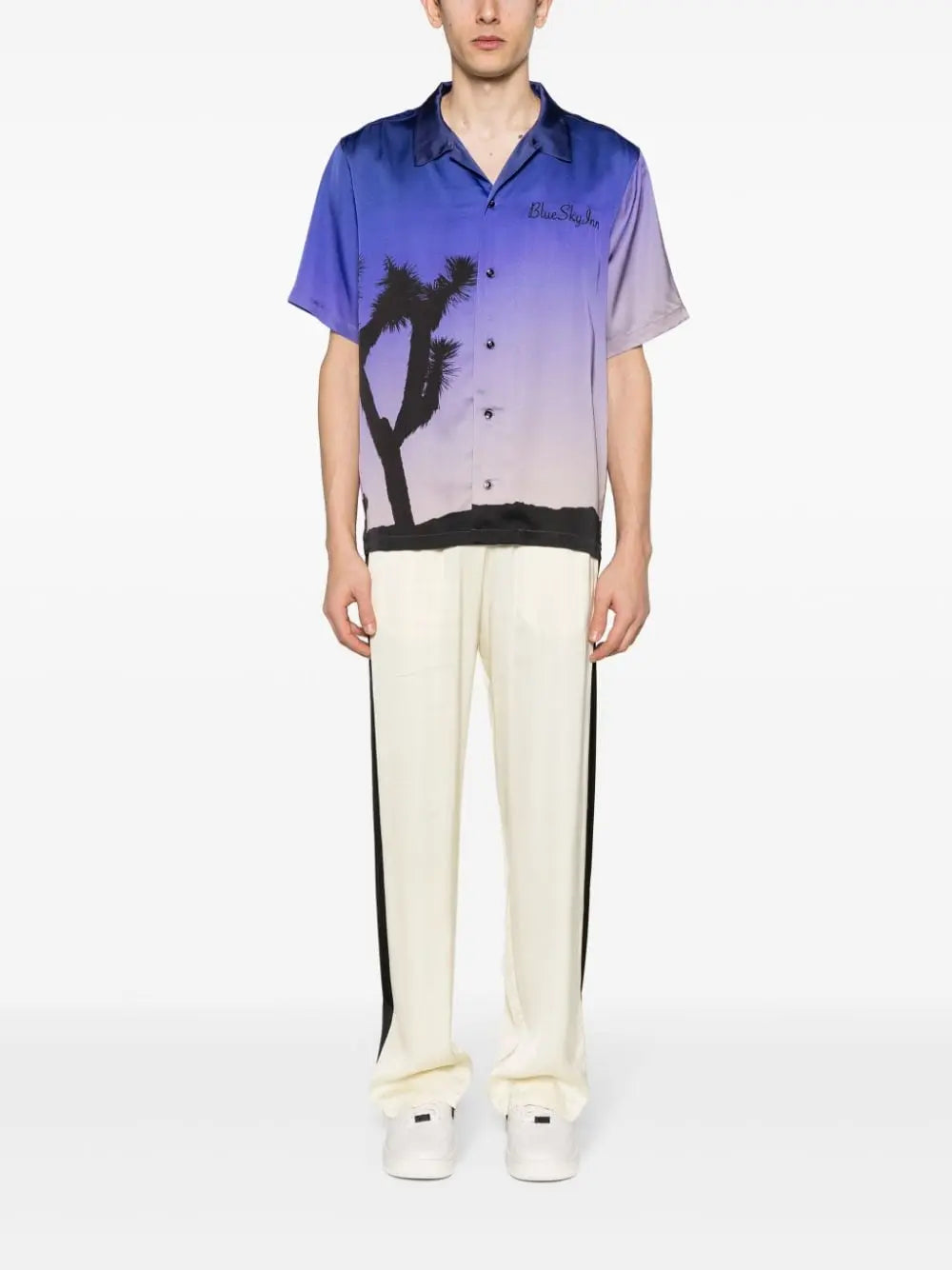 BLUE SKY INN Trousers Beige Blue Sky Inn