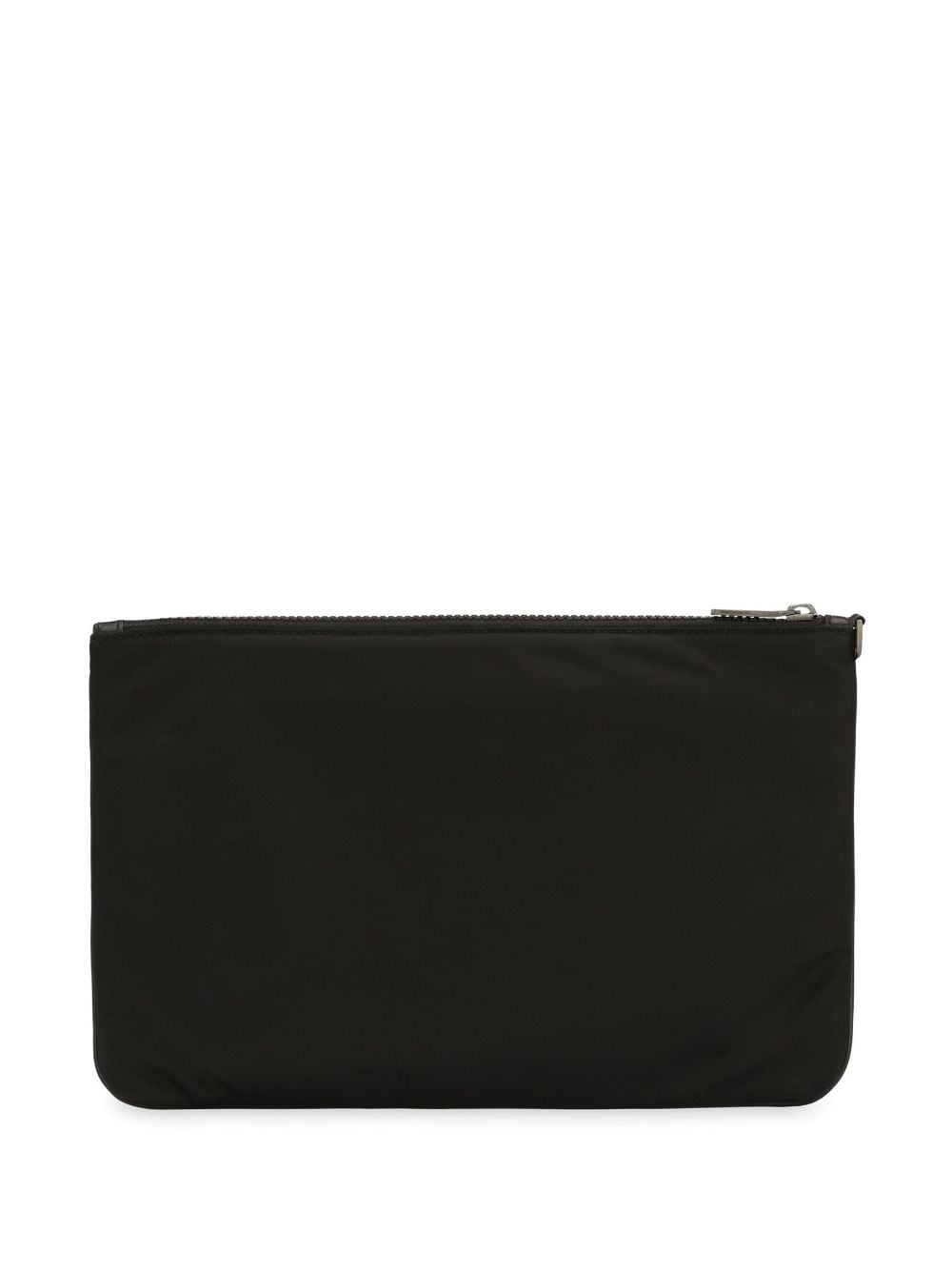 Dolce & Gabbana Nylon pouch with rubberized logo Dolce & Gabbana