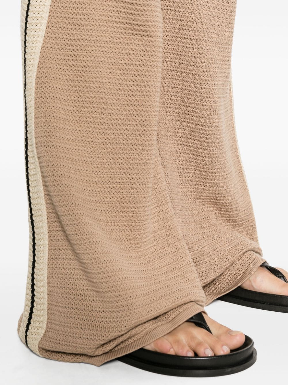 Palm Angels Trousers Beige Palm Angels