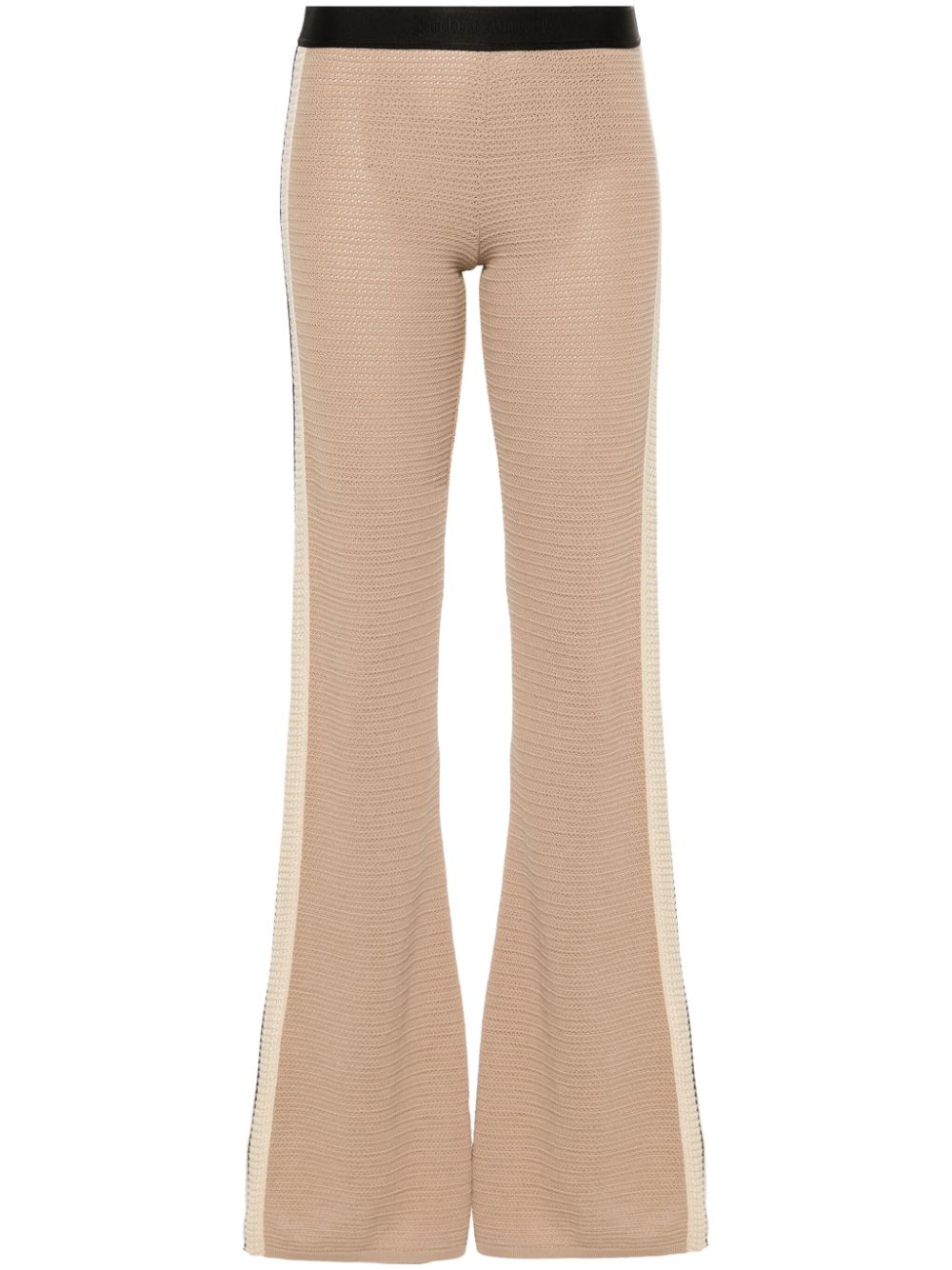 Palm Angels Trousers Beige Palm Angels