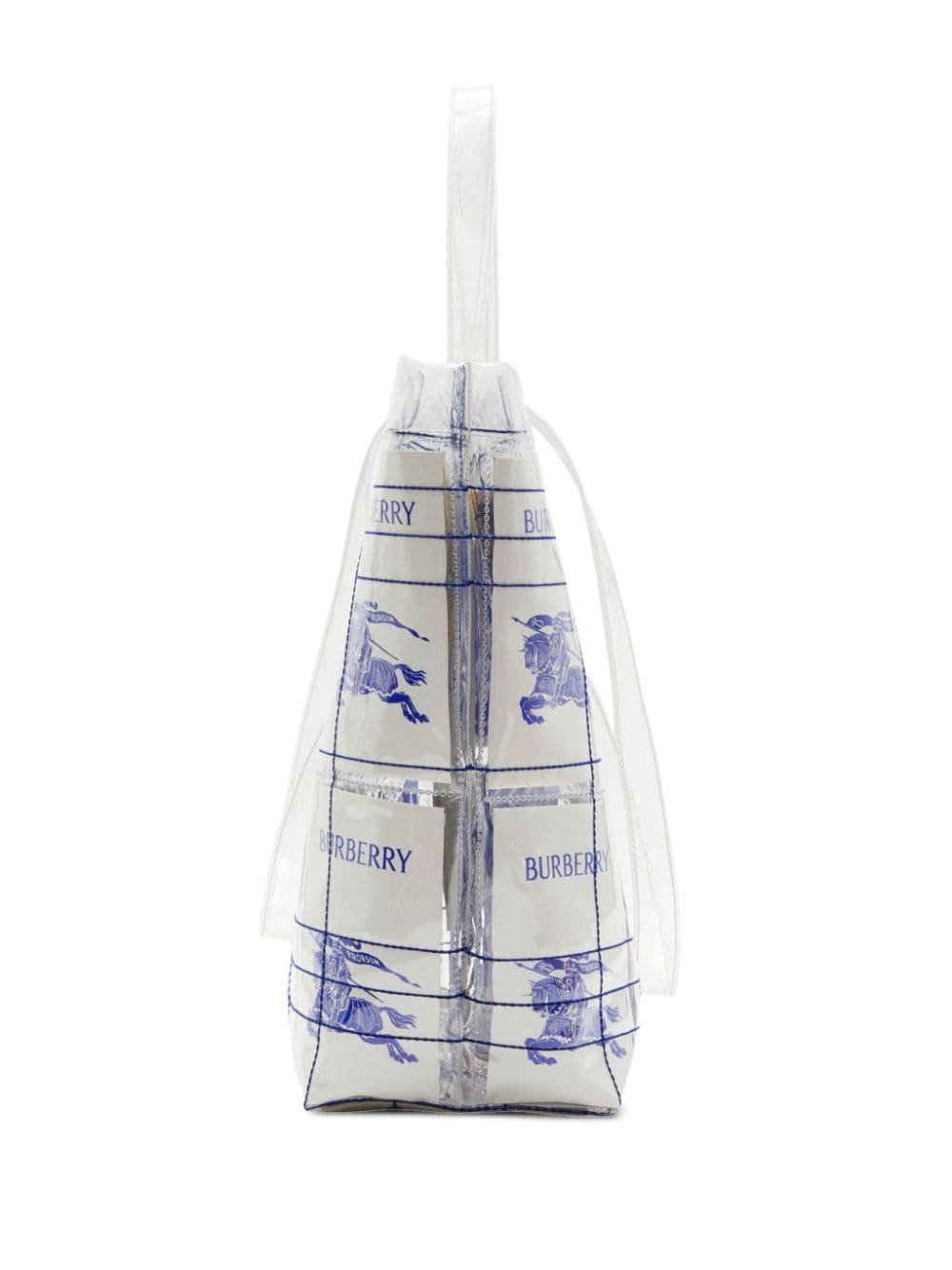 Burberry EKD logo-tag Transparent Tote Bag Burberry