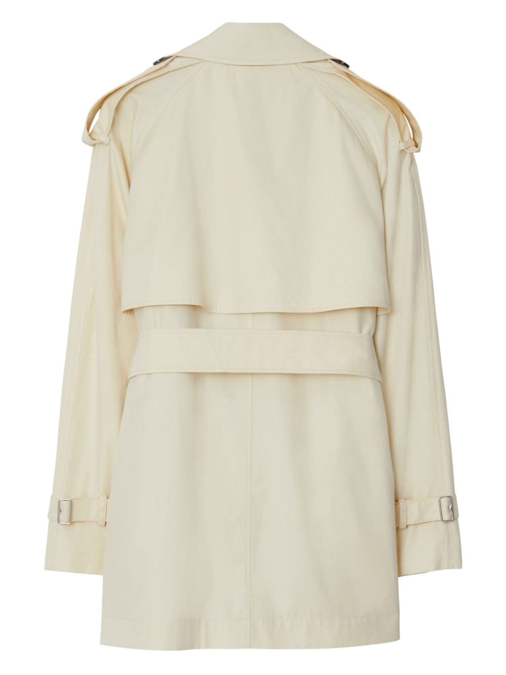 Burberry Short Belted Trench Coat Burberry
