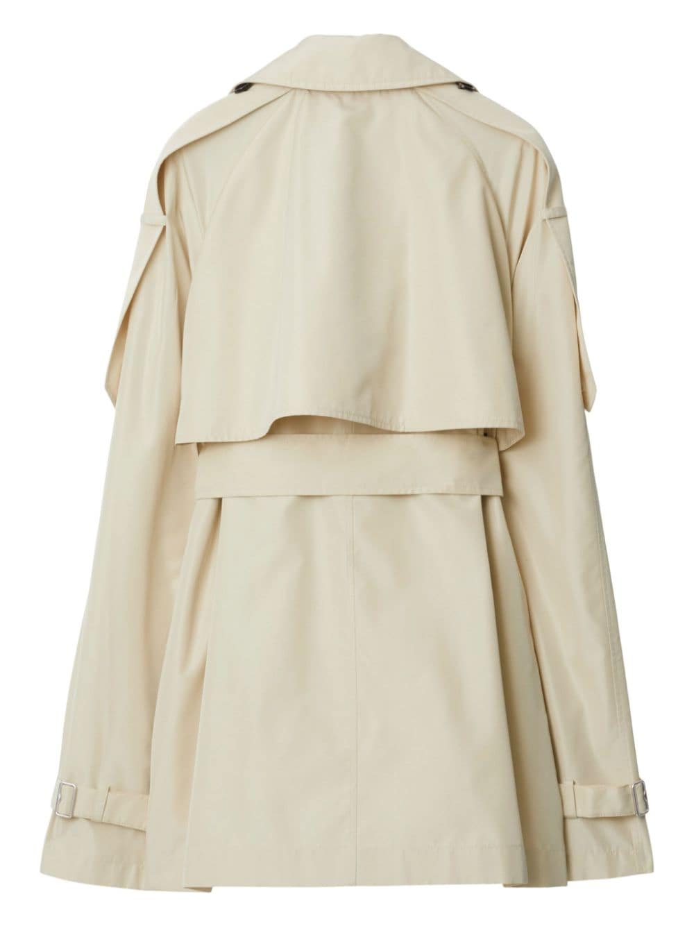 Burberry Short silk trench coat Burberry