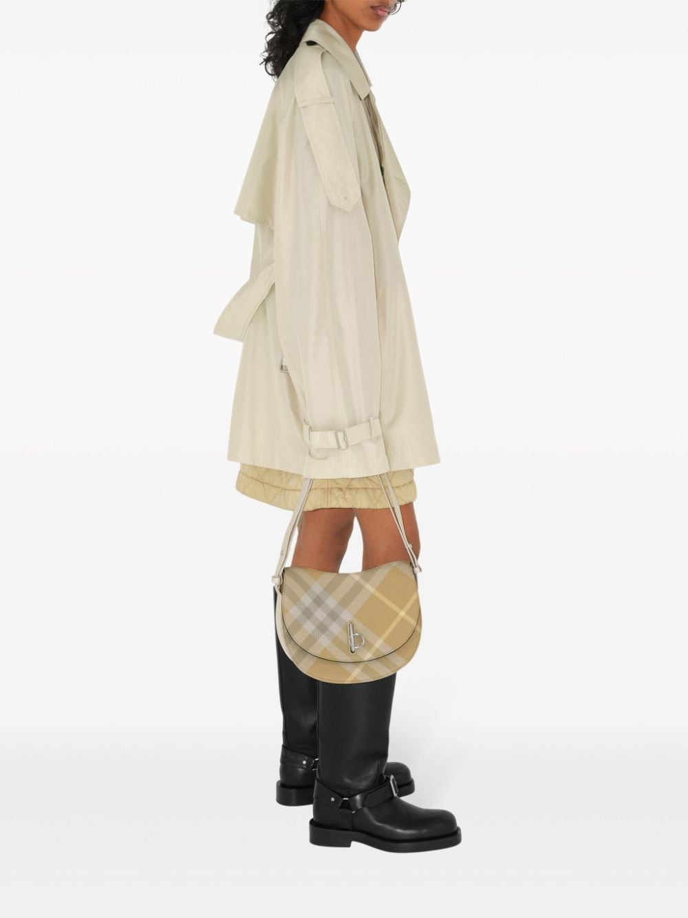 Burberry Short silk trench coat Burberry