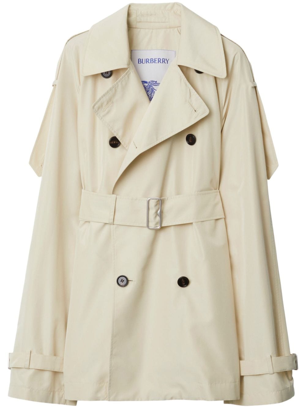 Burberry Short silk trench coat Burberry