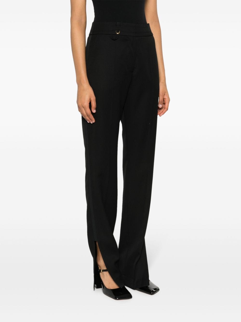 JACQUEMUS Trousers Black JACQUEMUS