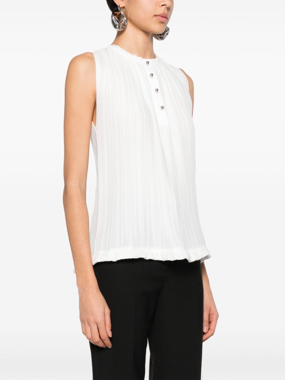 Lanvin Top White Lanvin